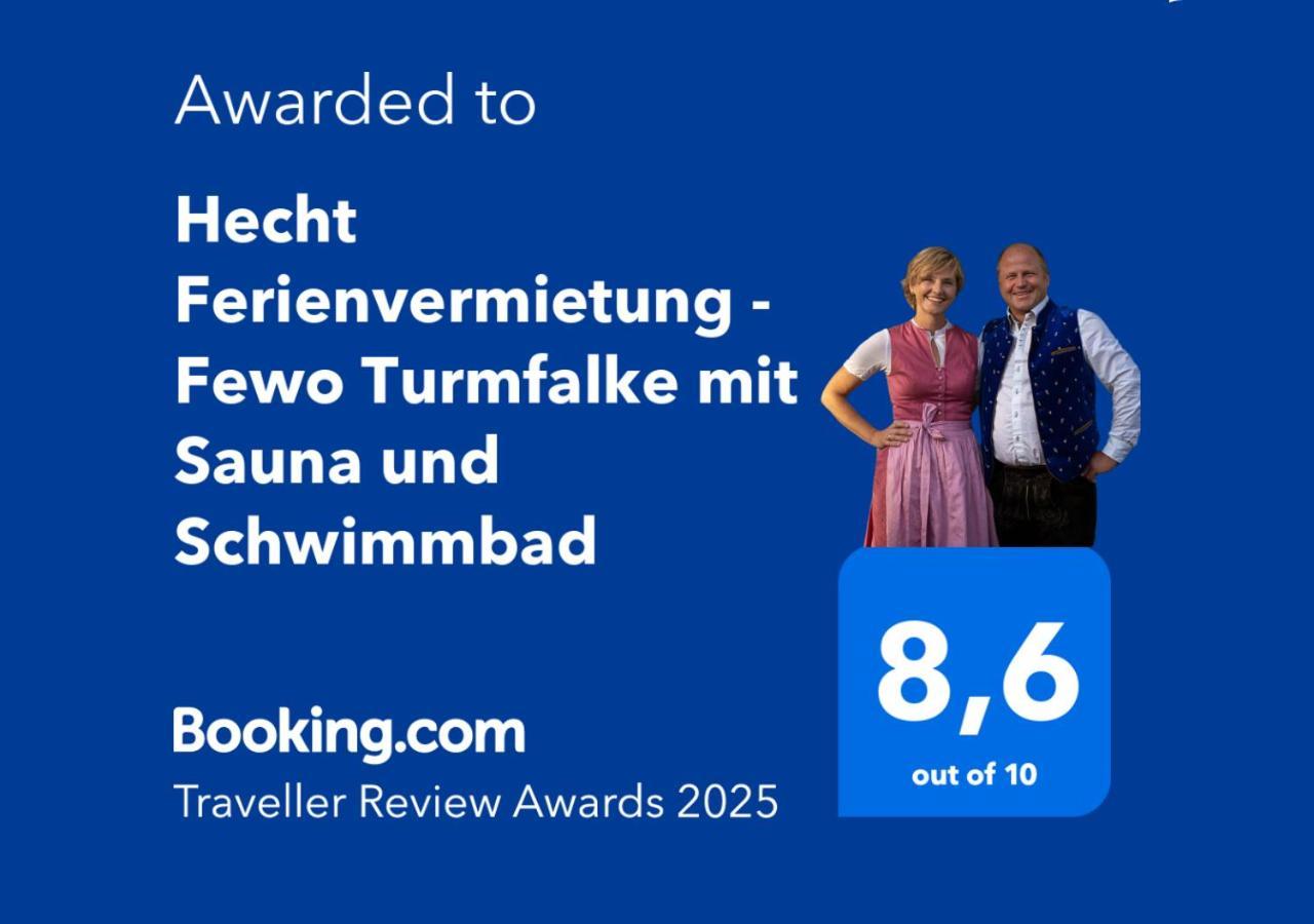 Hecht Ferienvermietung - Fewo Turmfalke Mit Sauna Und Schwimmbad Sankt Englmar Exterior photo