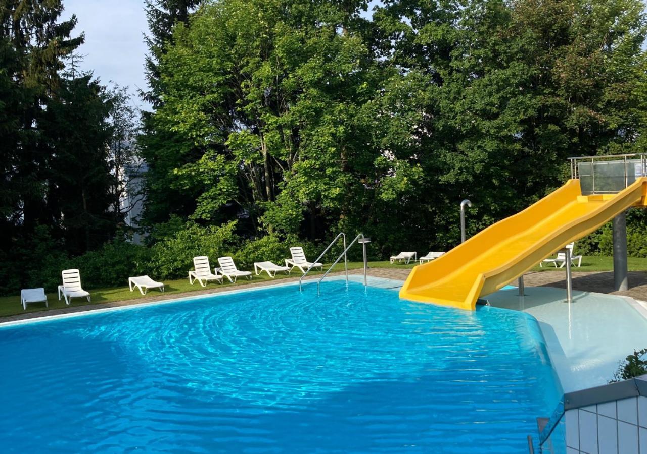 Hecht Ferienvermietung - Fewo Turmfalke Mit Sauna Und Schwimmbad Sankt Englmar Exterior photo
