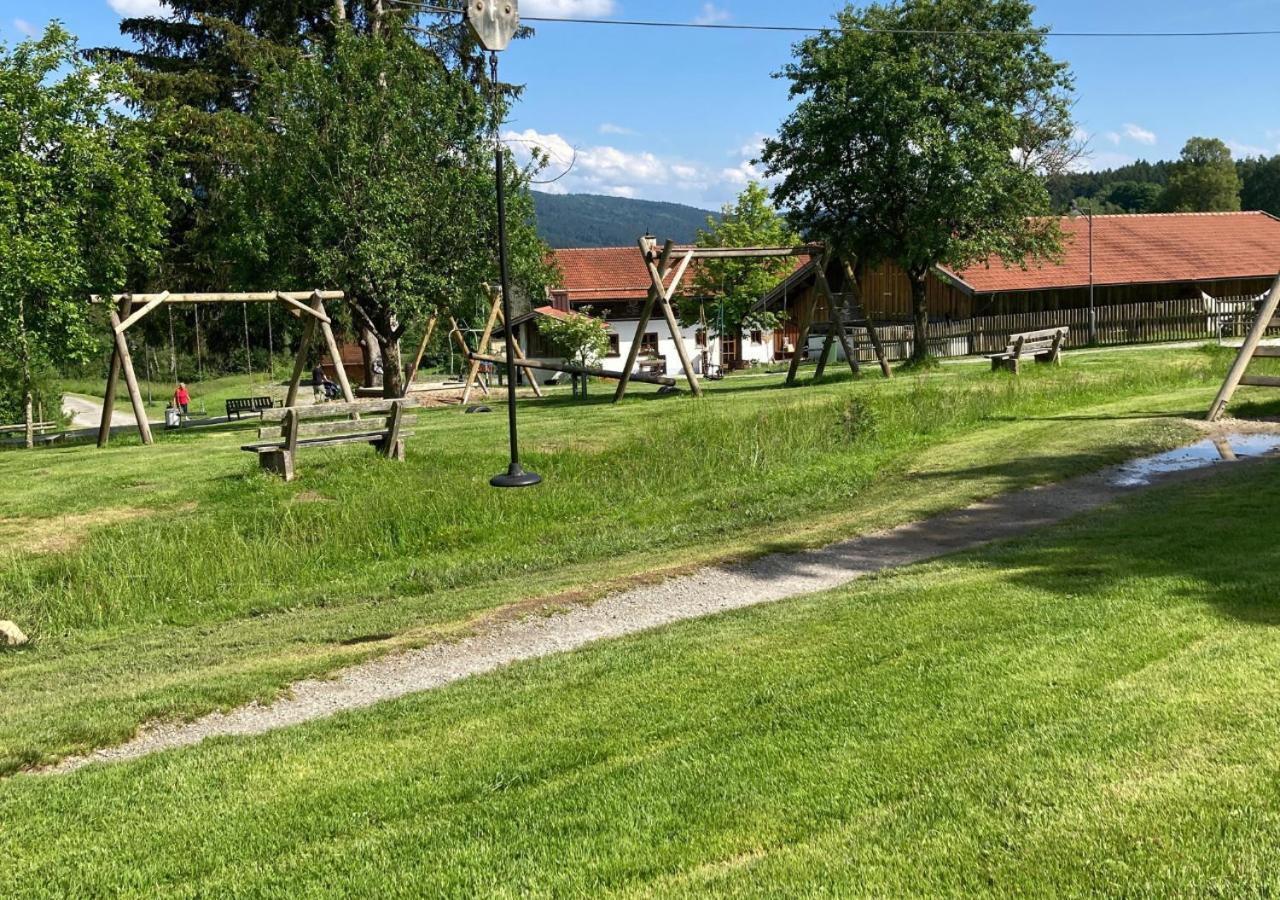 Hecht Ferienvermietung - Fewo Turmfalke Mit Sauna Und Schwimmbad Sankt Englmar Exterior photo